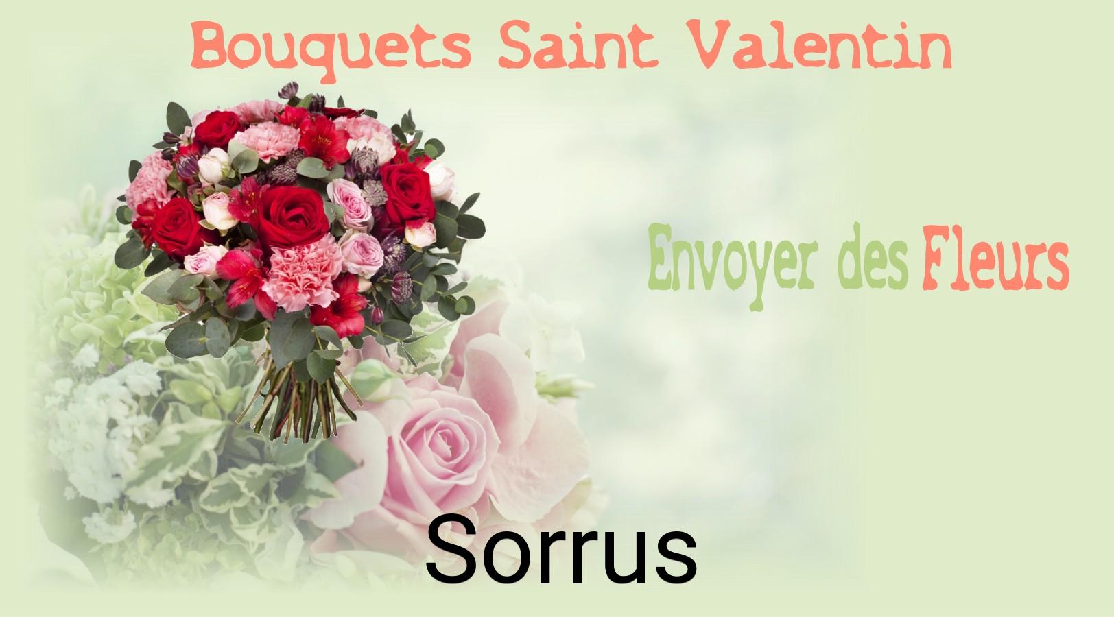 Roses de Saint-Valentin livrées à Sorrus